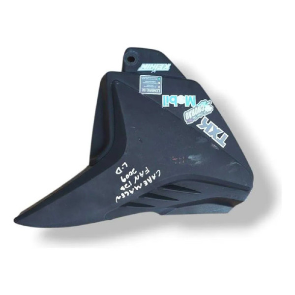 Carenagem Lateral Direita Honda Cg 125 2007 2008 2009 Gr3228 Preto