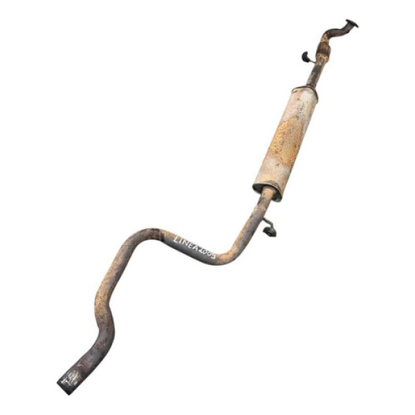 Escapamento Intermediário Silencioso Fiat Linea 2012 