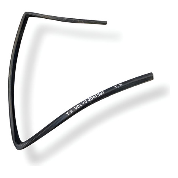 Canaleta Vidro Traseira Esquerda Volvo S60 2001 2002  2003 Preto