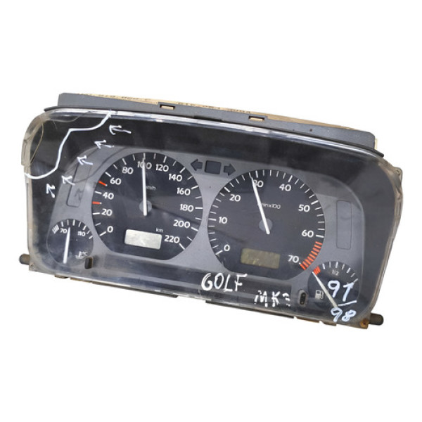 Painel Instrumentos Volkswagen Golf 1995 5392325900(detalhe) Preto