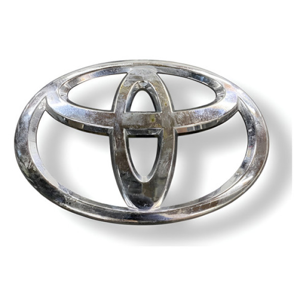 Emblema Cromado Toyota Yaris 1.5 2019 A 2022 9097512008 Branco