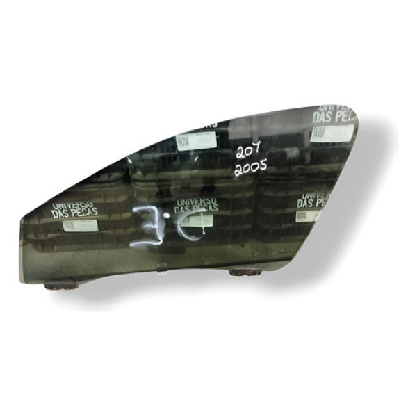 Vidro Dianteiro Esquerdo Peugeot 207 2005 2006 2007 A 2011 Fumê