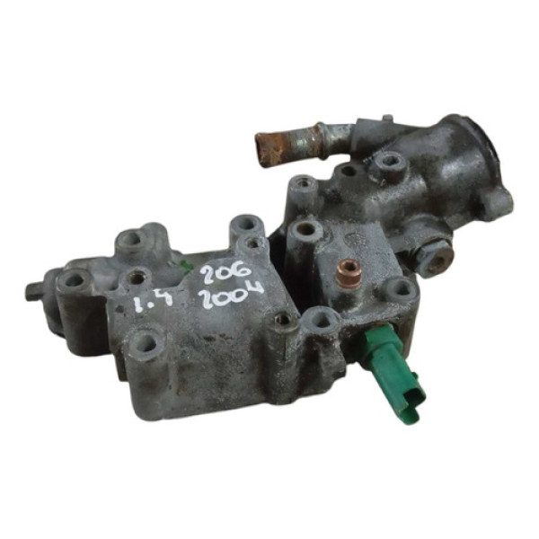 Carcaça Válvula Termostática Peugeot 206 1.4 04 963470580