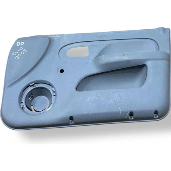 Forro Porta Dianteiro Direito Renault Clio 2008 3158404 Cinza