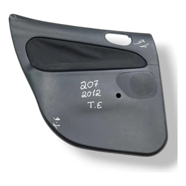  Forro Porta Traseiro Esquerdo Peugeot 207 2012 96836042zd
