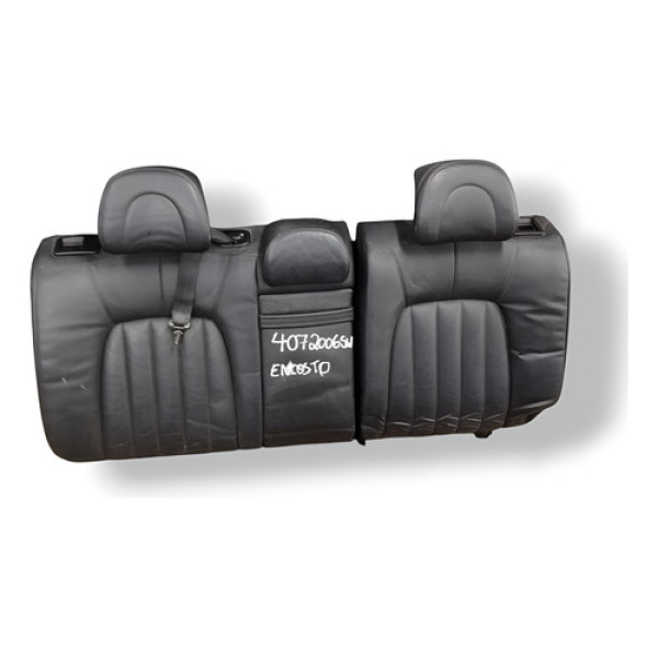 Encosto Banco Traseiro Peugeot 407 Sw 2006 2007 2008 Preto