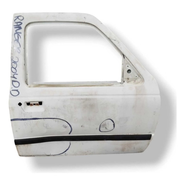 Porta Dianteira Direita Ford Ranger 2003 2004 2005 Detalhe Dianteira Direita Branco
