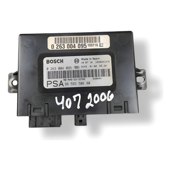 Modulo Controle Estacionamento 407 Sw 2006 2007 9659350680 Preto