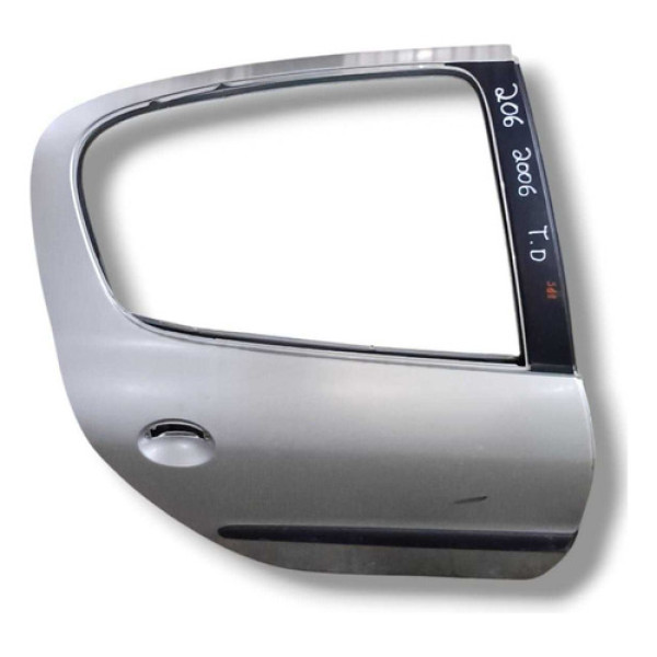 Porta Traseira Direita S/vidro Peugeot 206 207 2006 