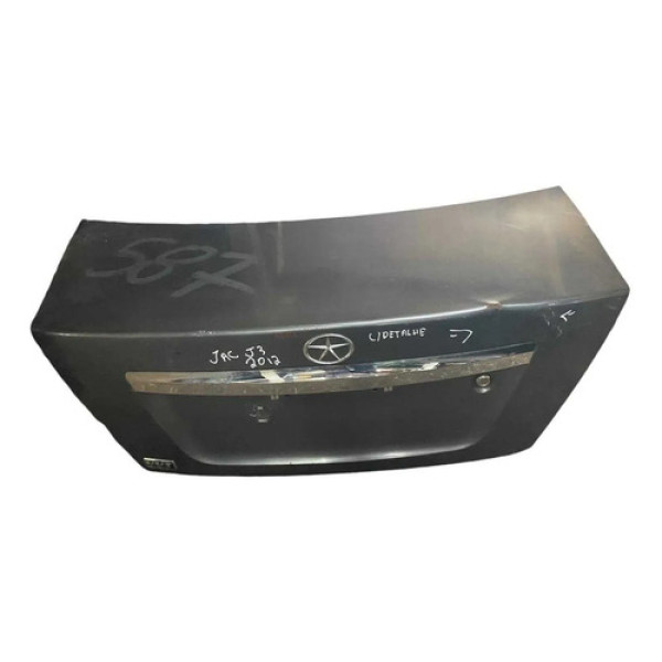 Tampa Traseira Porta Malas Jac J3 - 2012 2013 2014 Detalhe Cinza