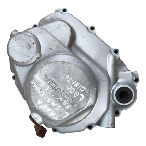 Tampa Embreagem  Honda Cg Fan  125 2007 2008 2009 2010 Prateado