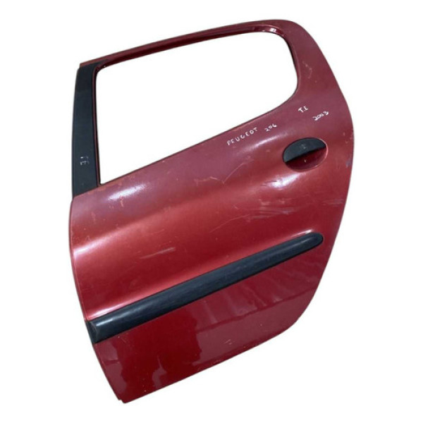 Porta Traseira Esquerda Sem Vidro Peugeot 206 2001 A 2014