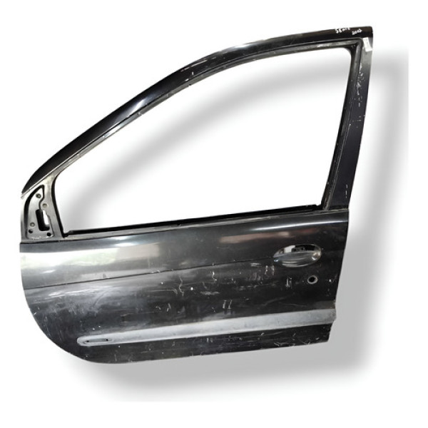 Porta Dianteira Esquerda Renault Scenic 2002 2003 2004 2005 Preto Esquerda Dianteira