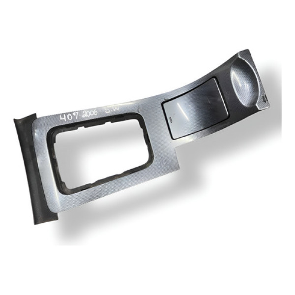 Moldura Console Central Peugeot 407 Sw 2006 2007 9644584877