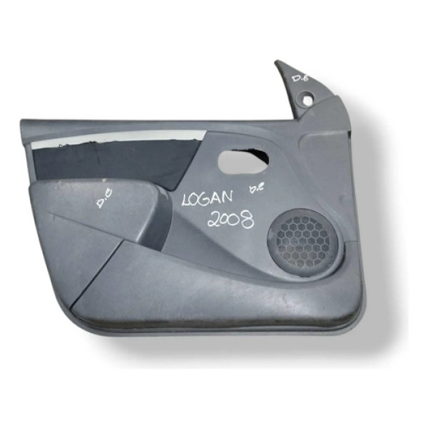 Forro Porta Traseira Direita Renault Logan 2008 - 8200806079 Cinza-escuro