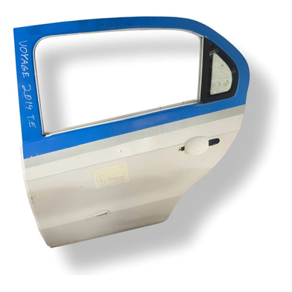 Porta Traseira Esquerda  Volkswagen Voyage 2014 2015 Detalhe - Traseira - Esquerda - 1