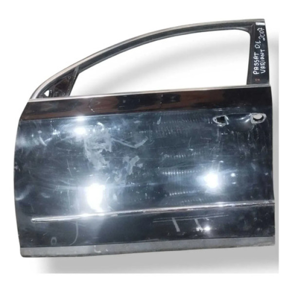 Porta Dianteira Esquerda Volkswagen Passar Variant 2007 2008 Dianteira Esquerda Preto