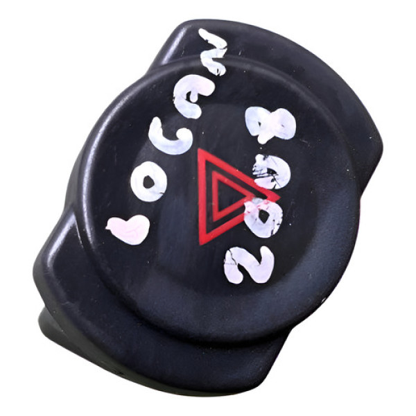 Botao Pisca Alerta Renault Logan Sandero 2008 A 2013 Preto