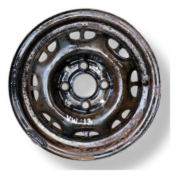 Roda Ferro Aro 13 Volkswagem Preto