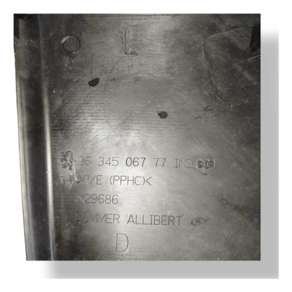 Acabamento Painel Lado Direito Peugeot 307 2006 9634506777