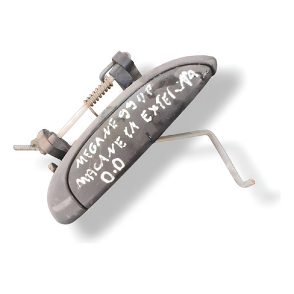 Maçaneta Externa Dianteira Direita Renault Megane 7700429297 Preto Dianteira