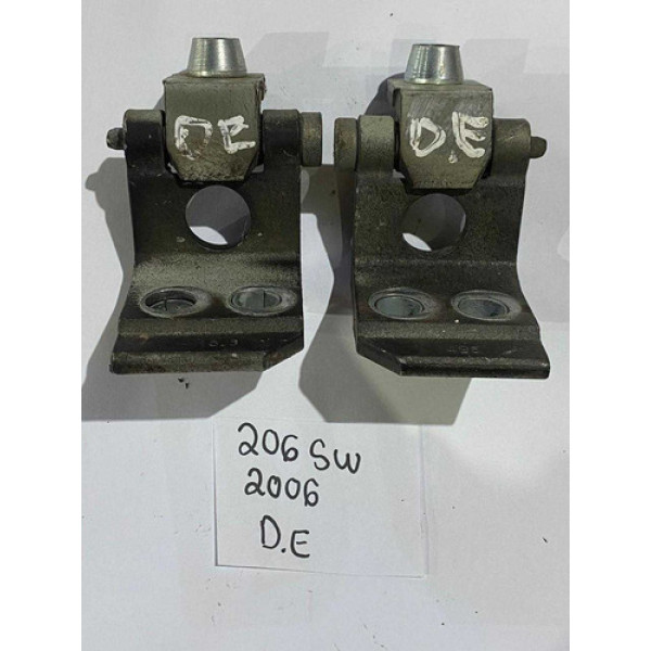  Par Dobradiça Dianteira Esquerda Peugeot  206 Sw 1.4 2006