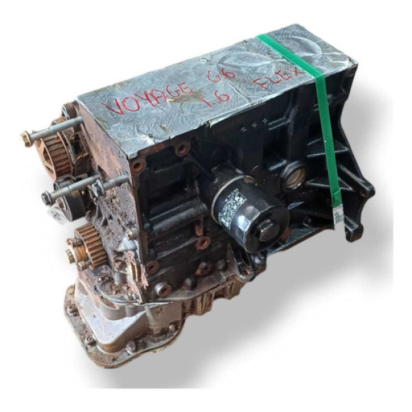 Bloco Motor Vw Gol G5 G6 G7 Voyage G6 Saveiro 1.6 2014 Flex
