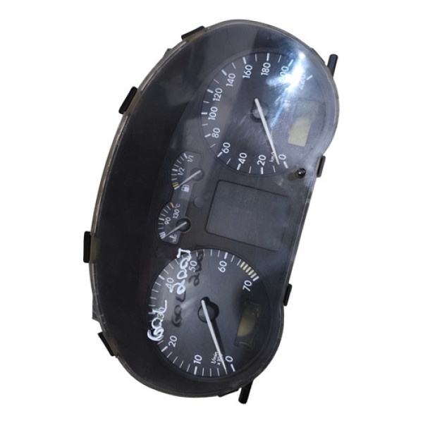 Painel Instrumentos Volkswagen Gol 2002 (detalhe) 880482011 Preto