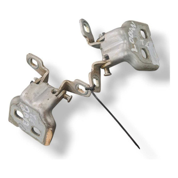 Par Dobradiças Traseira Esquerda Renault Logan - 2008 A 2013