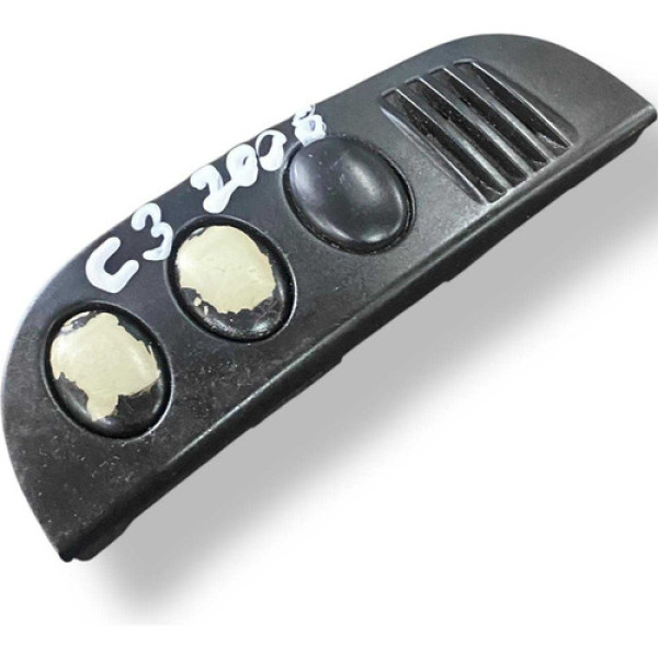 Moldura Botão Falso Painel Citroen 2008 2009 2010