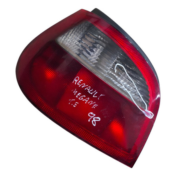 Lanterna Lado Esquerdo C/detalhe Megane 1.6  1998 7700428320 Esquerdo/motorista Vermelho