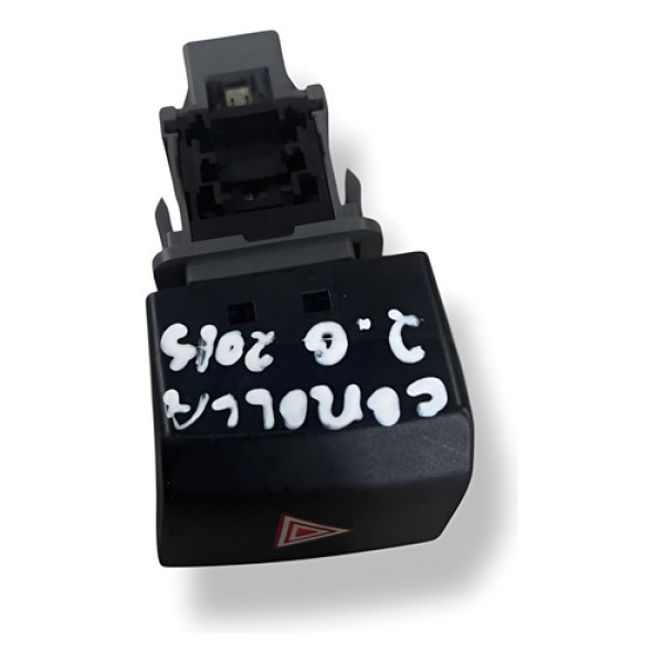 Botão Pisca Alerta Toyota Corolla Xei 2.0 2015/2016 15b424 Preto