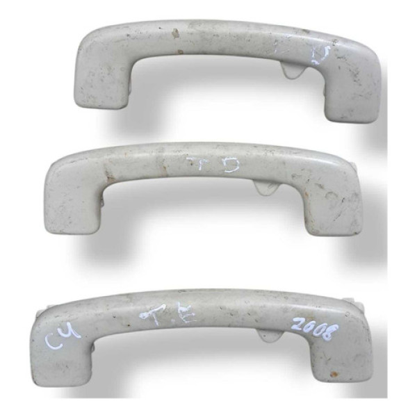 Kit Puxador Alça Teto Citroën C4 2009 2010 2011 2012 Bege