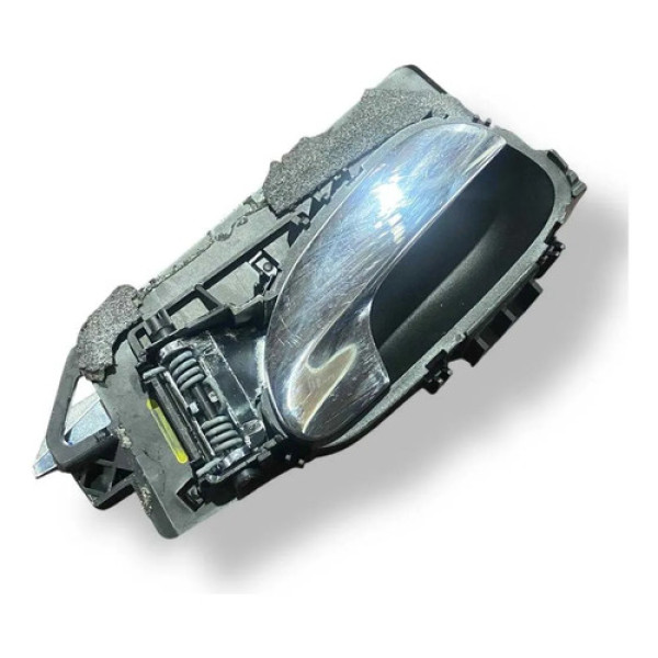 Maçaneta Interna Traseira Direita Peugeot 307 9643604477 Preto Traseira