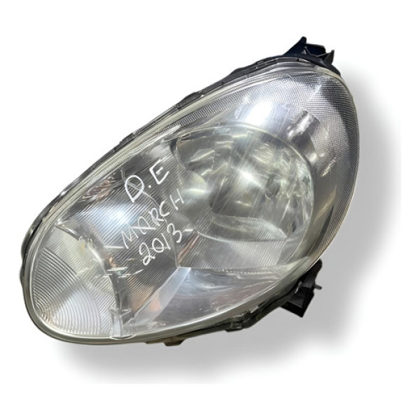 Farol Lado Esquerdo Nissan March 2013 2014 2015 260601hl0a Esquerdo/motorista