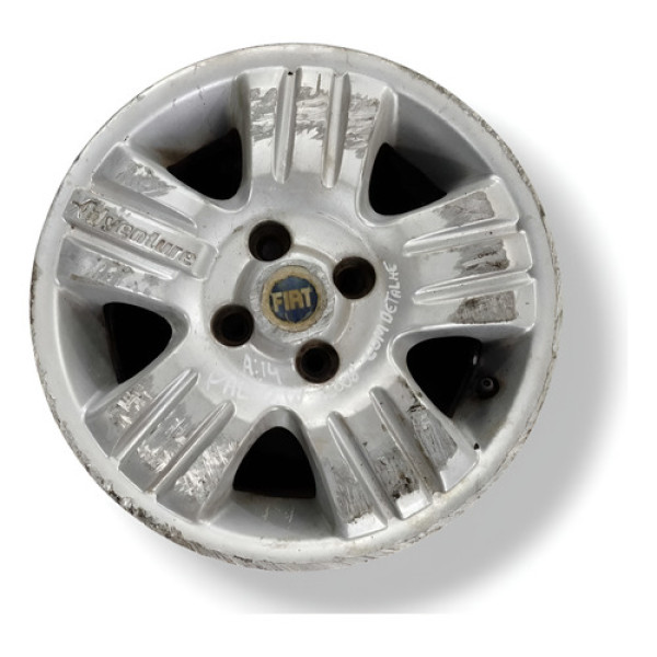 Rodaavulsa  Aro 15 Fiat Palio Weekend 2008 2009 Com Detalhe Cinza