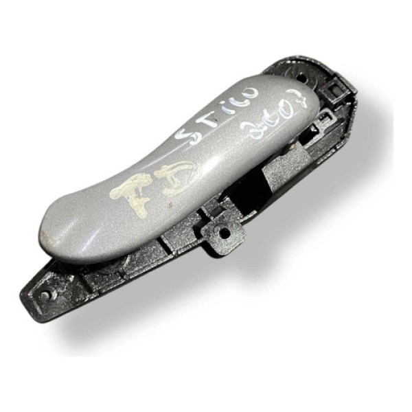 Maçaneta Interna Porta Traseira Direita Fiat Stilo 2007 2008 Preto Traseira