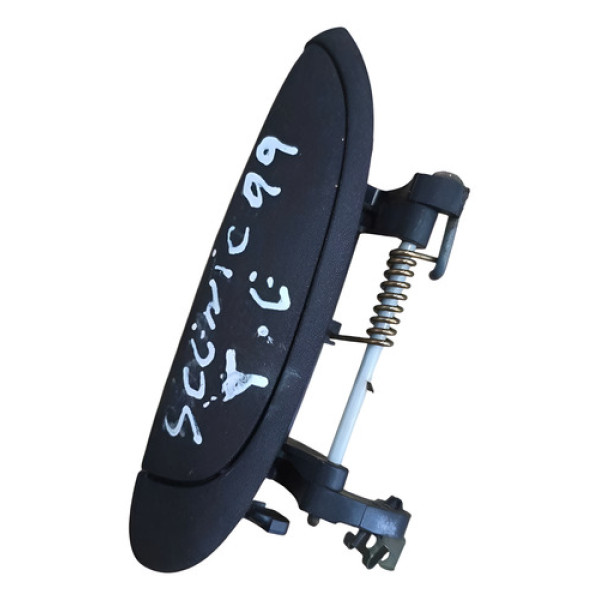 Maçaneta Traseira Esquerda Renault  Scenic 1999 7700433075 Branco