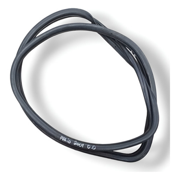 Borracha Porta Dianteira Direita Fiat Palio 1.0 2000/2001 Preto