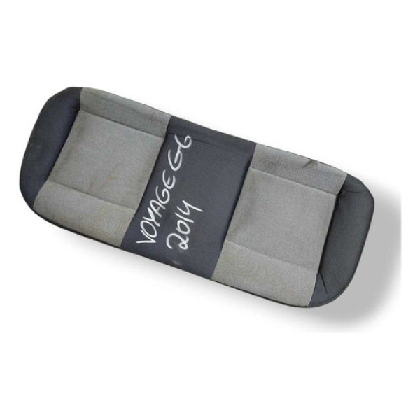 Assento Banco Traseiro Volkswagen Voyage 2014 2015 2016 2017 Preto