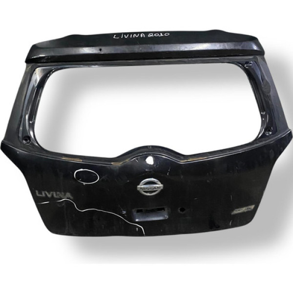 Tampa Traseira Porta Malas Sem Fechadura Livina 2010 Detalhe