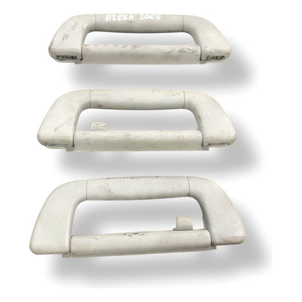 Trio Alças Puxadores Teto Hyundai Azera 2008 2009 853423l020 Bege