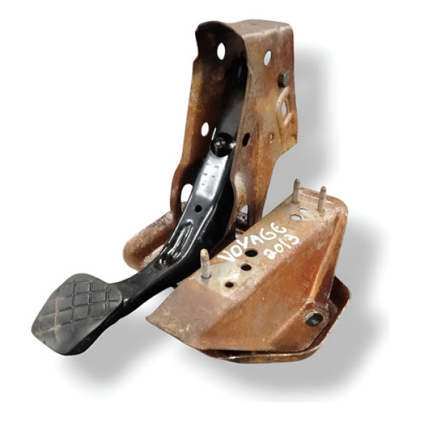 Pedal Freio C/suporte Vw Gol Voyage G5 G6 2013 - 6qe721058f Preto