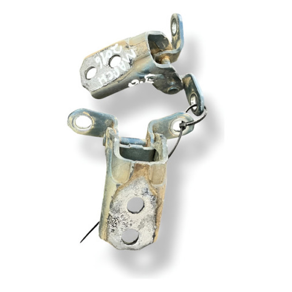 Par Dobradiças Porta Dianteira Esquerda Nissan March 2016