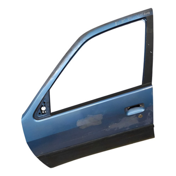 Porta Dianteira Esquerda Peugeot 306 1.8 1997 1998 1999 Preto