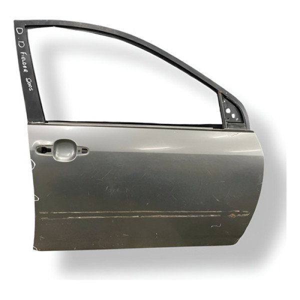 Porta Dianteira Direita Toyota Fielder 2005 2006  Detalhe Cinza Dianteira Dianteiro