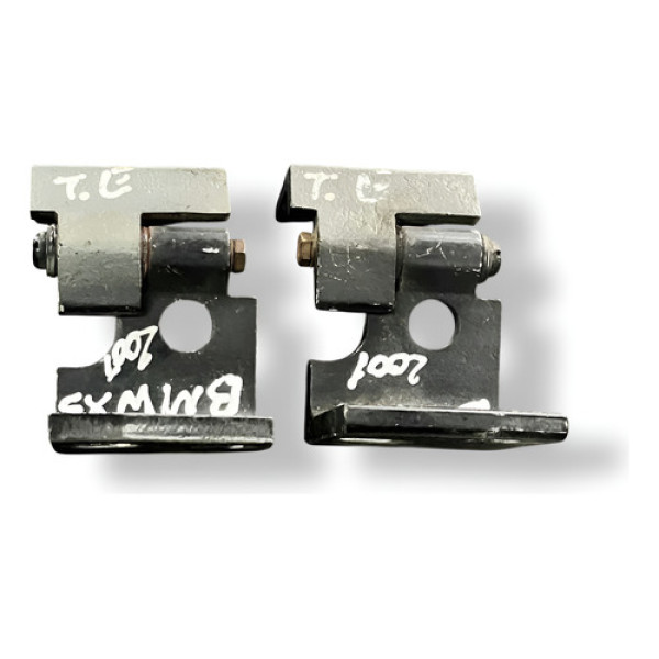 Par Dobradiças Porta Tras Esquerda Bmw X5 2001 415282651699