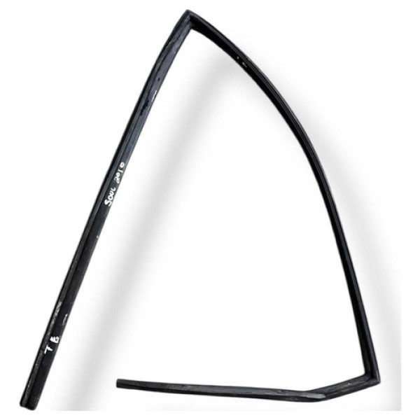 Borracha Canaleta Vidro Traseira Esquerda Kia Soul 2009/2012 Cinza