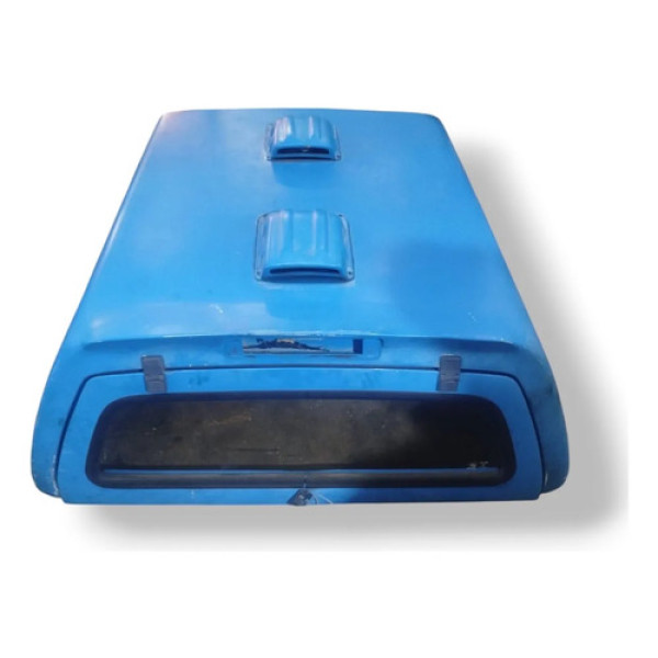 Capota Fibra Cabine Dupla Chevrolet S10 2.4 2014/2016 Azul