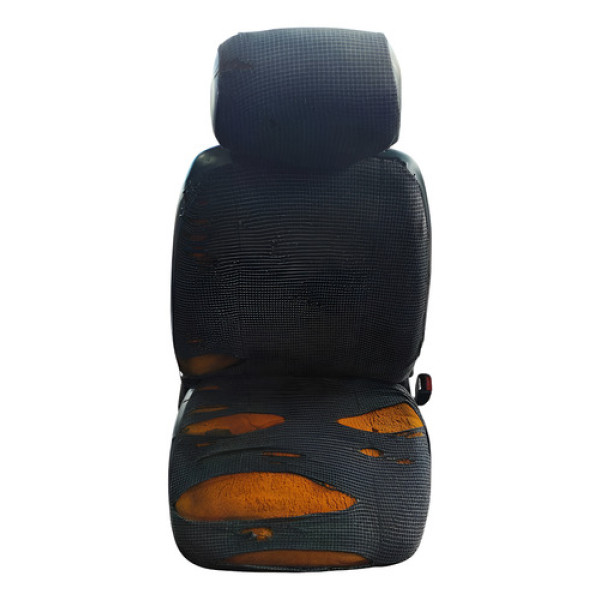 Carcaça Banco Dianteiro Direito Fiat Uno 1989/1990/1991/1992 Preto